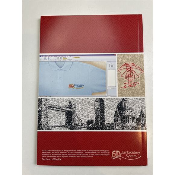6d Sketch Embroidery System User’s Guide Bundle Lot Of 9 - Picture 5 of 16
